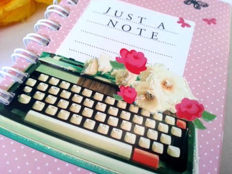 sorteo libreta pequeña scrapbook primark