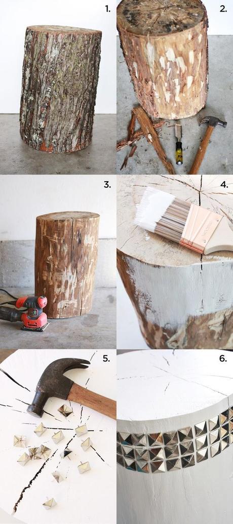 DIY: Mesa tronco