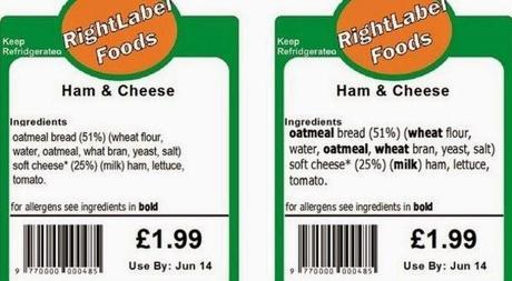 Las etiquetas de los alimentos: