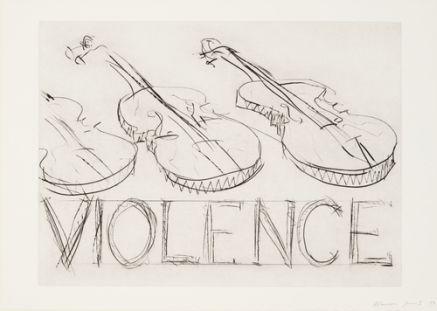 Bruce Nauman violins-violonce