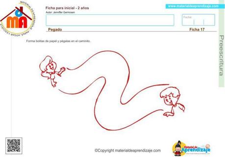17 preescritura 2 años - pegado