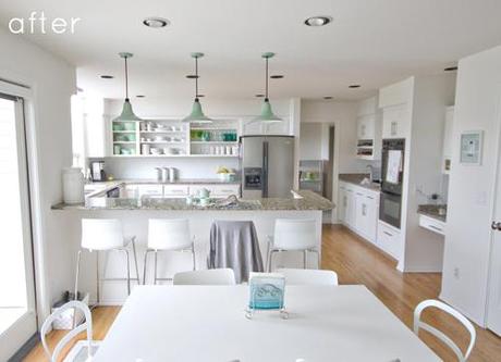 ANTES/DESPUÉS: UNA COCINA MUY LUMINOSA