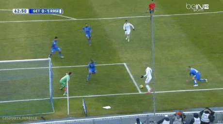 Manu Sainz y Benzema/Getafe-R.Madrid