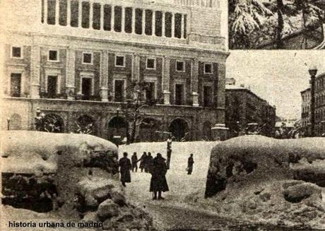 Estampas. Madrid en Guerra. La nevada del 38
