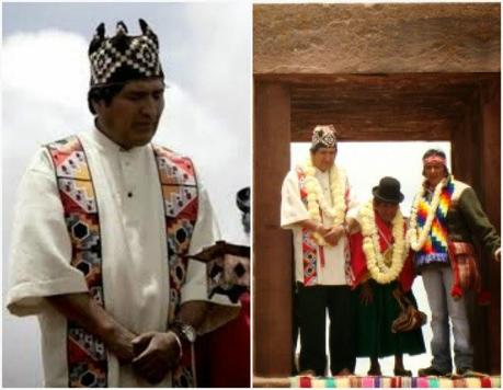 Ultiman detalles para la asunción de Evo en Tiahuanaco para su tercer mandato