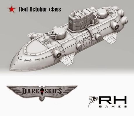 Red October y Warfly para Dark Skies 1942(RH Games)