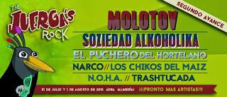 Molotov estarán en el festival almeriense The Juerga's Rock