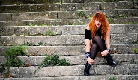 Snakebite heart with a bubblegum smile