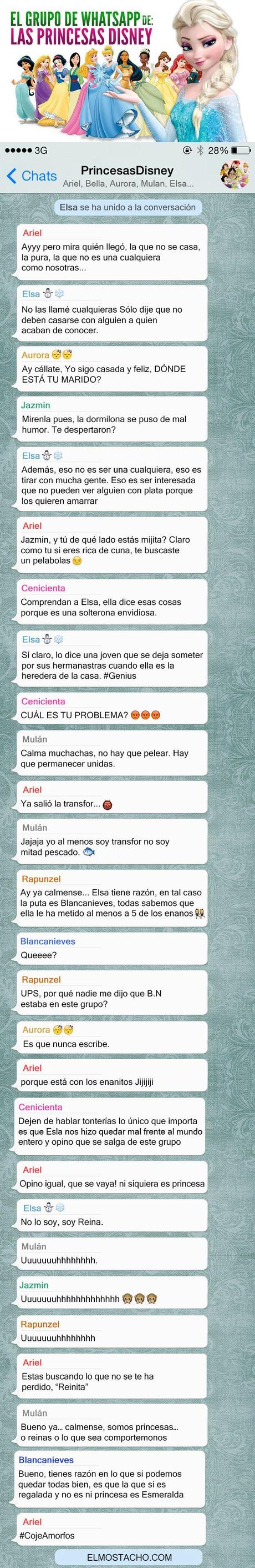 El Whatsapp de las Pricesas