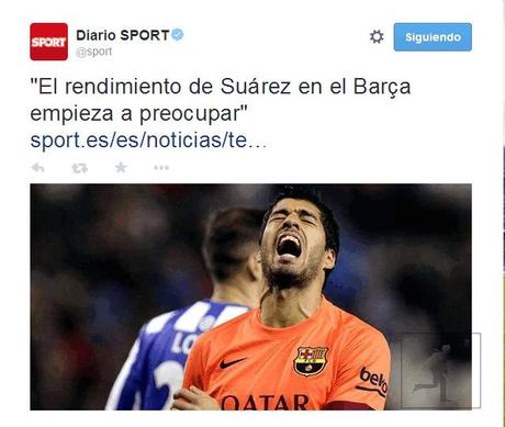 El Sport desmonta lo del tridente dos días después