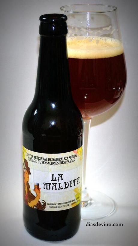 brown ale de Herencia LA MALDITA