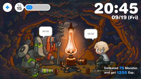 En Dreeps las alarmas de nuestro móvil dirigen este RPG pixelado