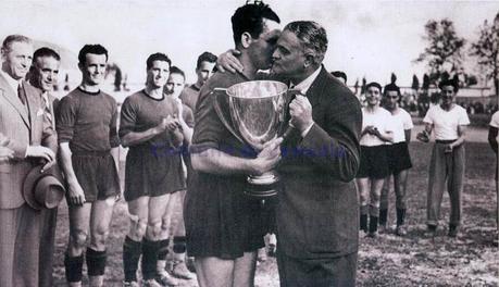Entrega de Coppa en 1940
