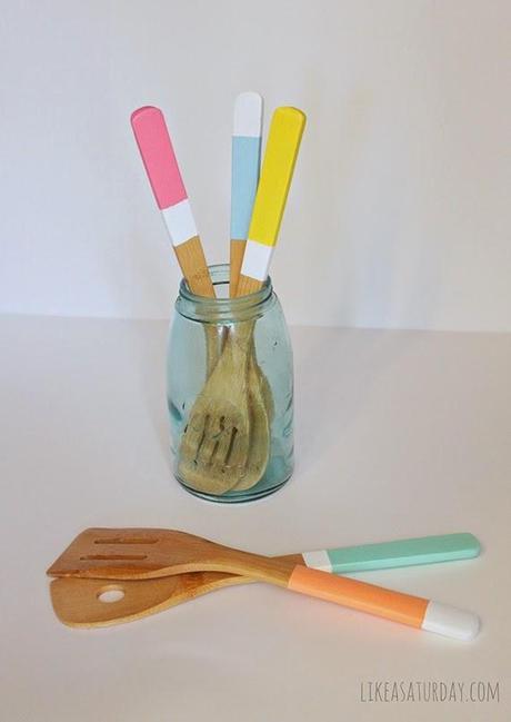 5 IDEAS para cambiar tus utensilios de madera de la cocina!