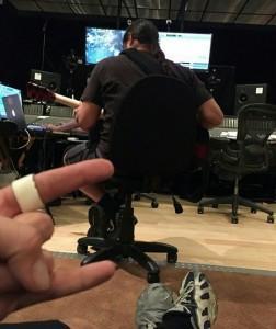 metallica en estudio grabacion