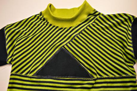 Camiseta rayas verdes