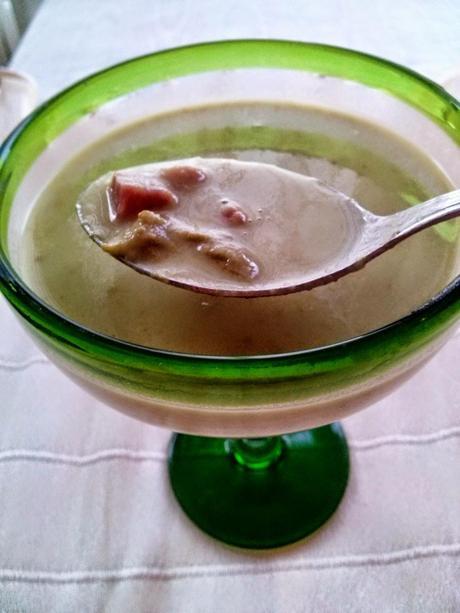 Sopa de Espárragos yTag Sugestoes