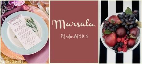 Marsala, color del 2015 Marsala, color del 2015