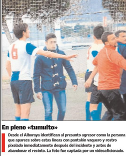 Hercules-Alboraya D.H. Juvenil: Invasión de campo, denuncias y agresiones a mayores y menores