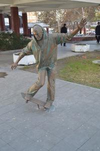 Estatua en la ciudad