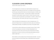Ofimática nube: apuesta Dropbox CloudOn