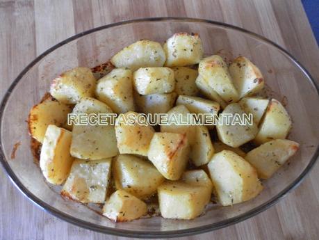 PATATAS CON ESPECIAS AL HORNO