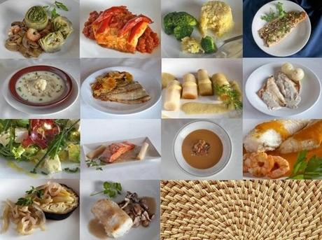Siete menús ligeros