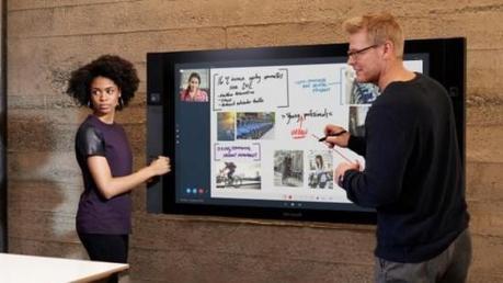 La Microsoft Surface Hub es una Surface Pro de 84 pulgadas