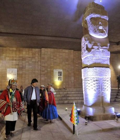 Evo Morales: como líder de los pueblos indígenas pide cuidar los recursos que brinda la tierra [+ fotos]