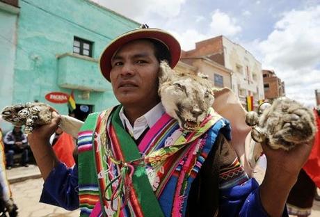Evo Morales: como líder de los pueblos indígenas pide cuidar los recursos que brinda la tierra [+ fotos]