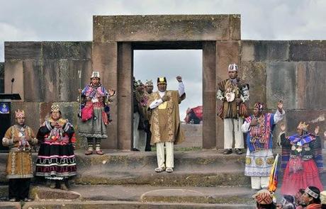 Evo Morales: como líder de los pueblos indígenas pide cuidar los recursos que brinda la tierra [+ fotos]