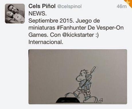 Verper On y Cels Piñol unen fuerzas:Fanhunter el juego para septiembre