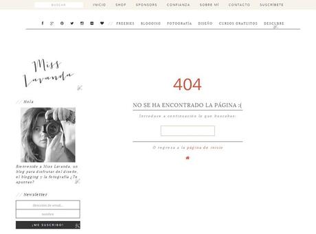 Tutorial Blogger: Cómo poner una página de error 404 personalizada