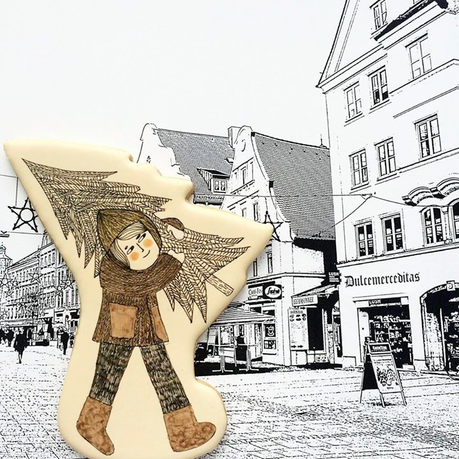 Amayadeeme quiere ponerte los dientes largos con sus galletas ilustradas. ideas repostería creativa recetas originales