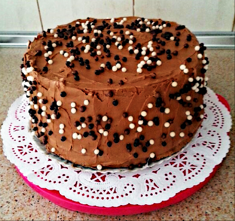 Tarta de doble chocolate