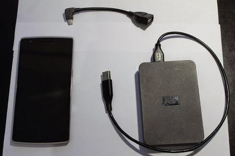 USB OTG: Conexión en un Oneplus One con CyanogenMod 11