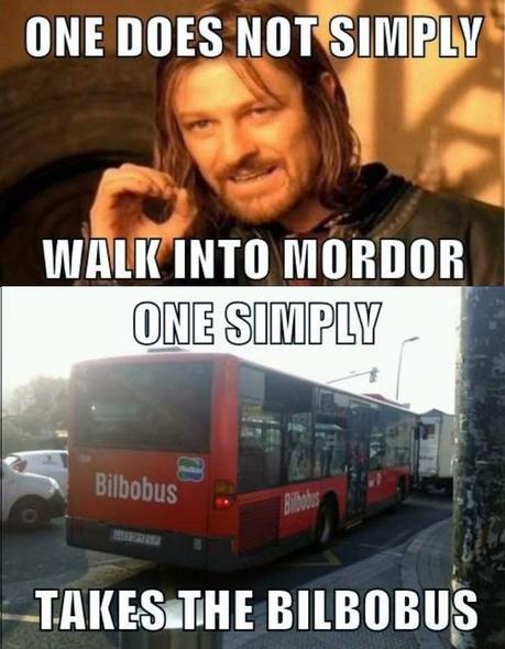 No vayas a Mordor andando...