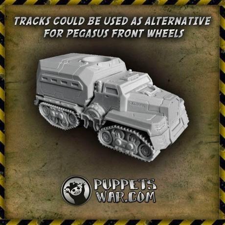 Turret platform y Rocket Mortar desde Puppets War