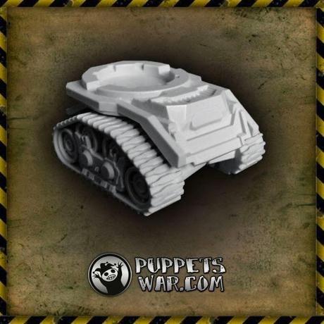 Turret platform y Rocket Mortar desde Puppets War