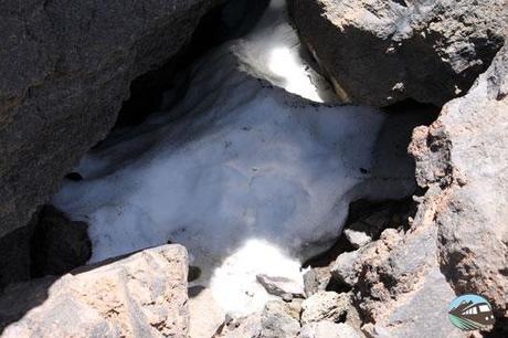 Nieve en el Teide