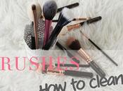 Como lavar brochas maquillaje