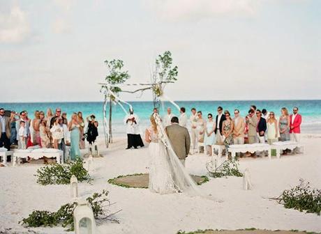 La boda en la playa que siempre había soñado... o casi!