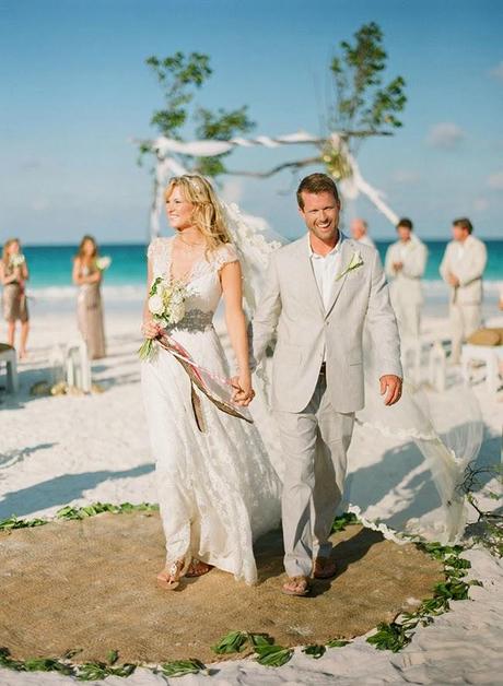 La boda en la playa que siempre había soñado... o casi!