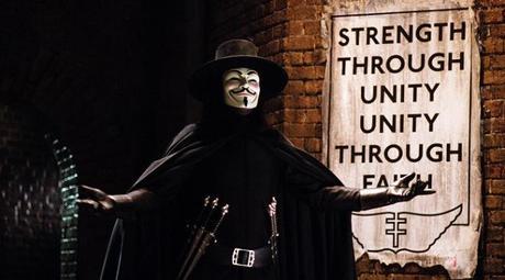 Escena de la película V de Vendetta (James McTeigue, 2005).