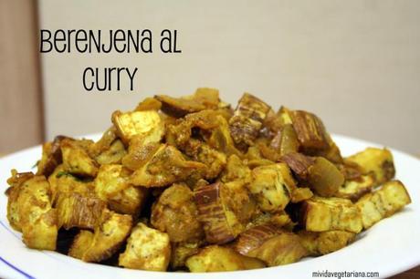 Berenjena al curry