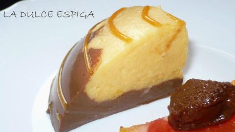 CHIBOUST DE POMELO Y CHOCOLATE. RETO COLOR Y SABOR DE TEMPORADA. POMELO