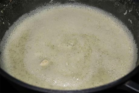 Crema de calabacín paso 2