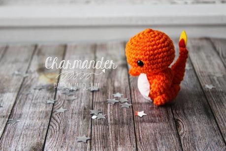 CHARMANDER PATRON AMIGURUMI