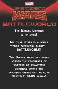 Marvel Comics anuncia Secret Wars: Battleworld Secret Wars: Battlworld
