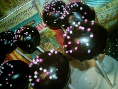 Cakepops de fresa